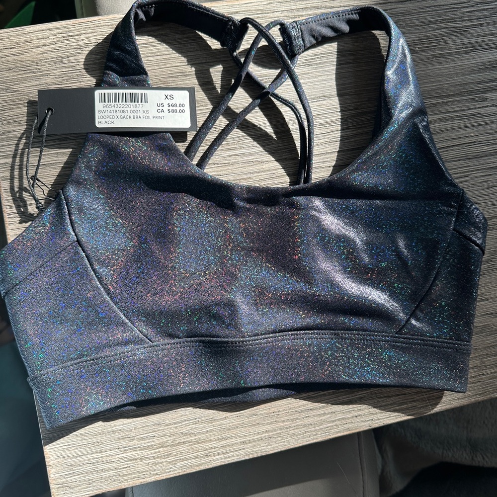 SoulCycle Black Sports Bra